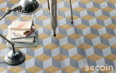 Bông Terrazzo Lục giác